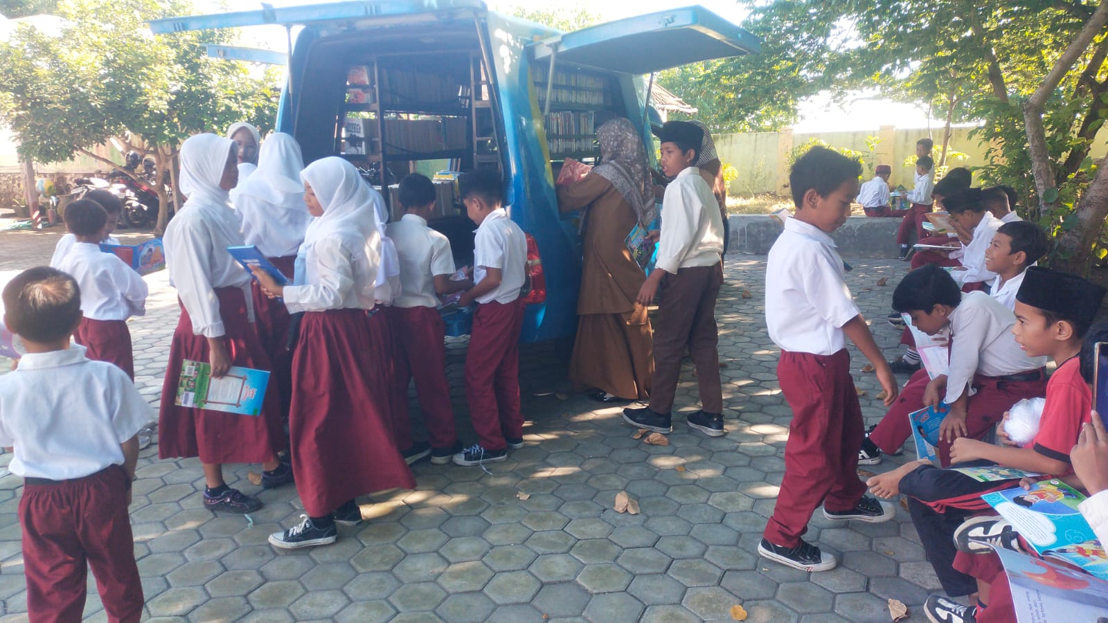 Layanan Puskel SDN Empan Kec. Labuhan Badas