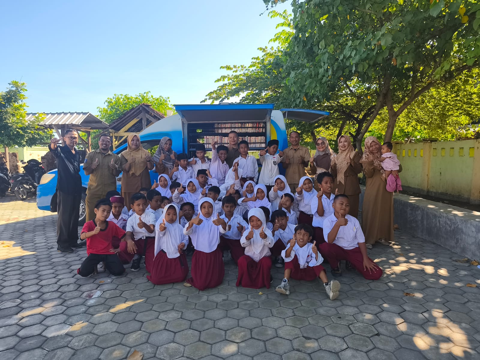Layanan Puskel SDN Empan Kec. Labuhan Badas