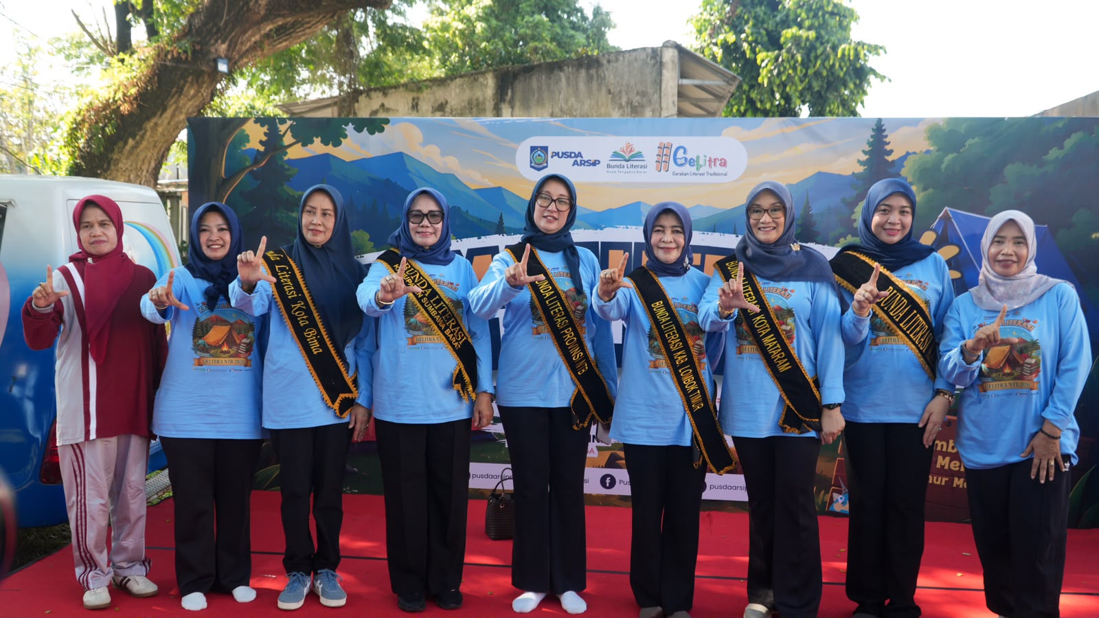 Gerakan Literasi Tradisional (Gelitra) Bersama Bunda Literasi Provinsi NTB, Mataram 5 Juli 2026